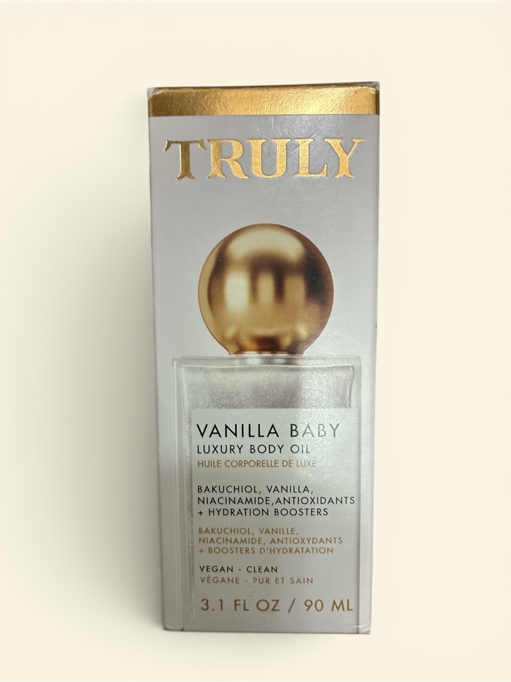Truly Vanilla Baby Luxury Body Oil 3.1 oz / 90 mL |